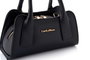 Lucky Bees Bolso Negro CUERO DE POLIVINILO